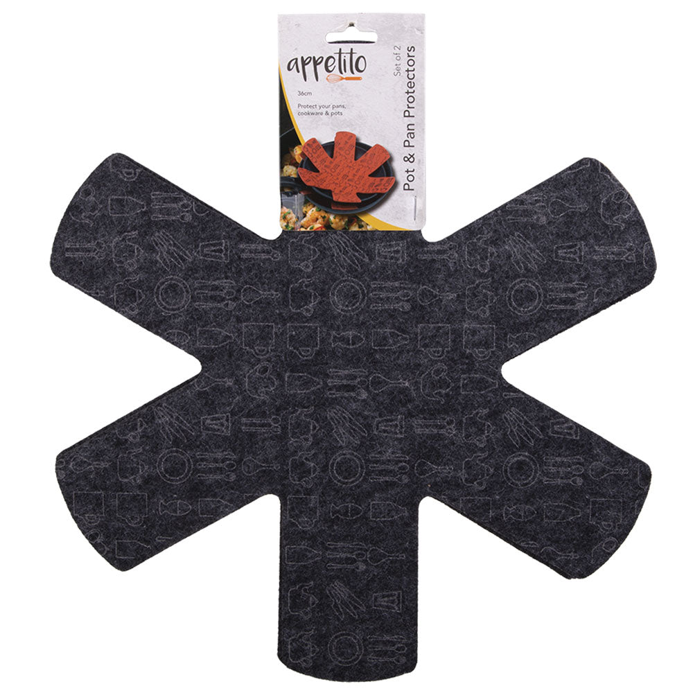 Appetito Pot&Pan Protectors(2のセット)