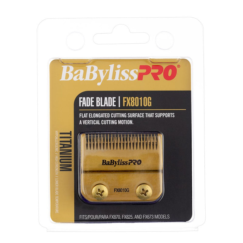BaBylissPRO Hair Clipper Titanium Blade (Gold)