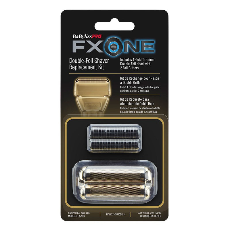 BaBylissPRO FXOne GoldFX Double Shaver Replacement Foil Head