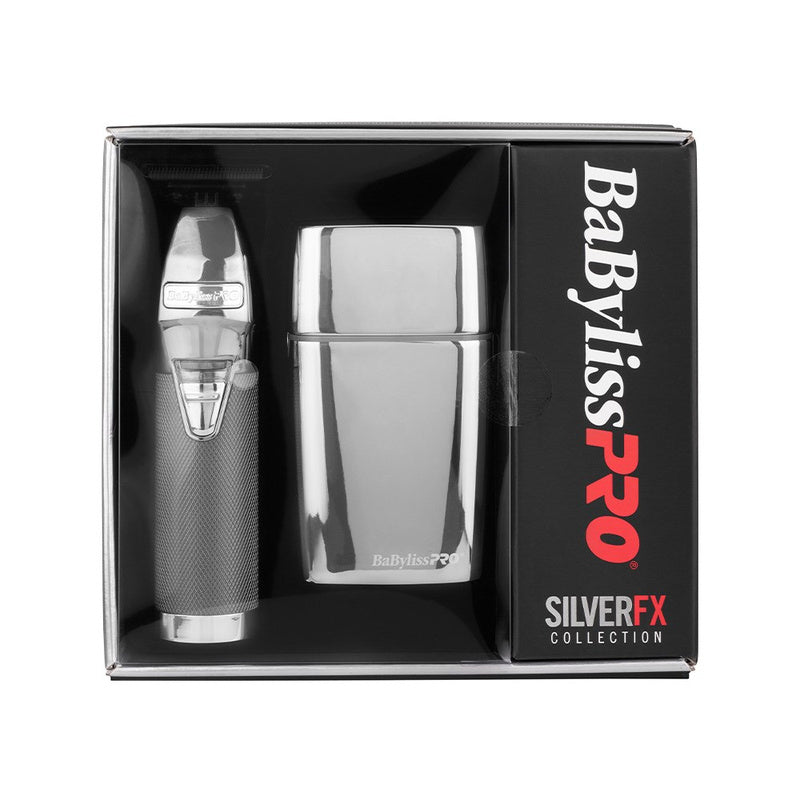 BaBylissPRO SilverFX Outliner Trimmer Shaver Duo