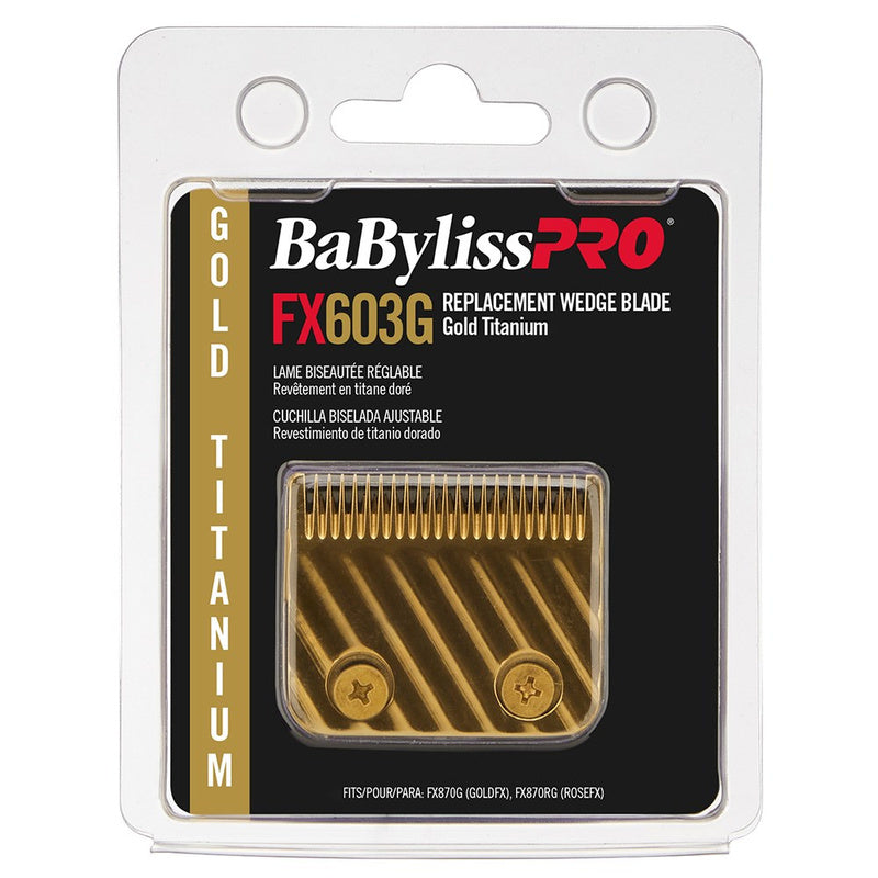 BaBylissPRO Replacement Hair Clipper Wedge Blade (Gold)