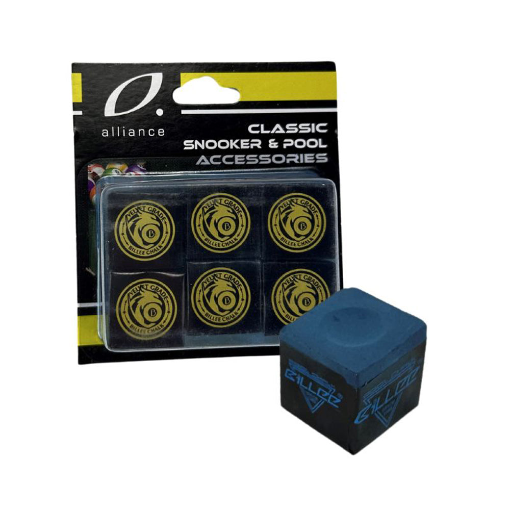 Alliance Pool Cue Chalk 6pcs (Blue)