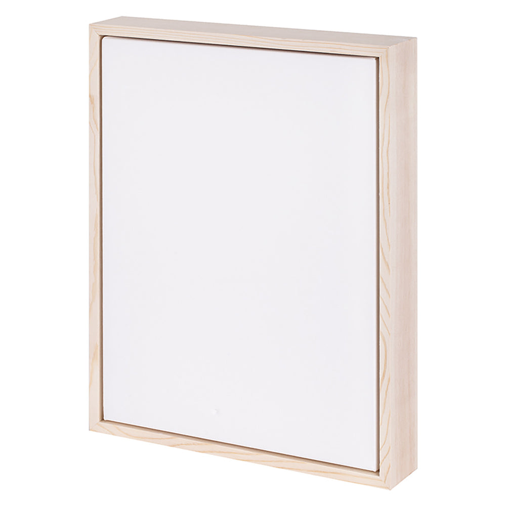 Floating Wooden Box Watercolour Canvas