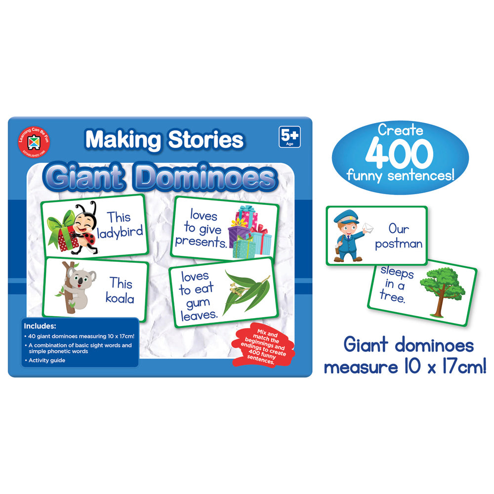 Making Stories Giant Dominoes Educational Game
