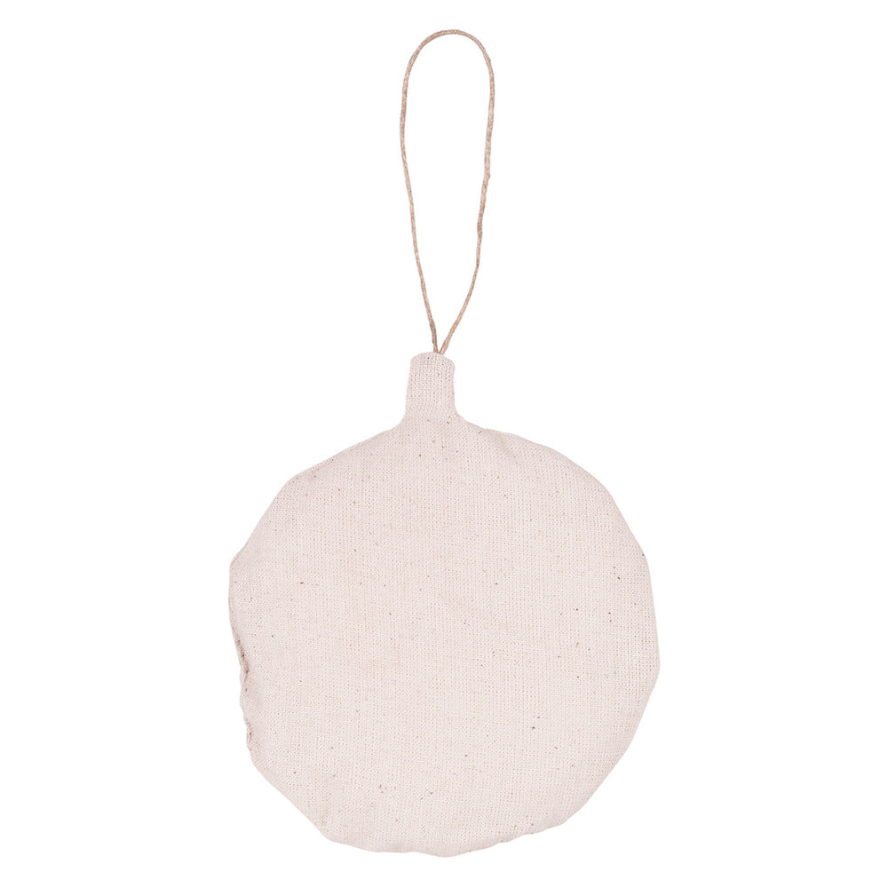 Pre-Stuffed Calico Round Bauble 10pcs