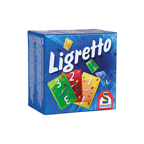Farbiges Ligretto-Kartenspielset