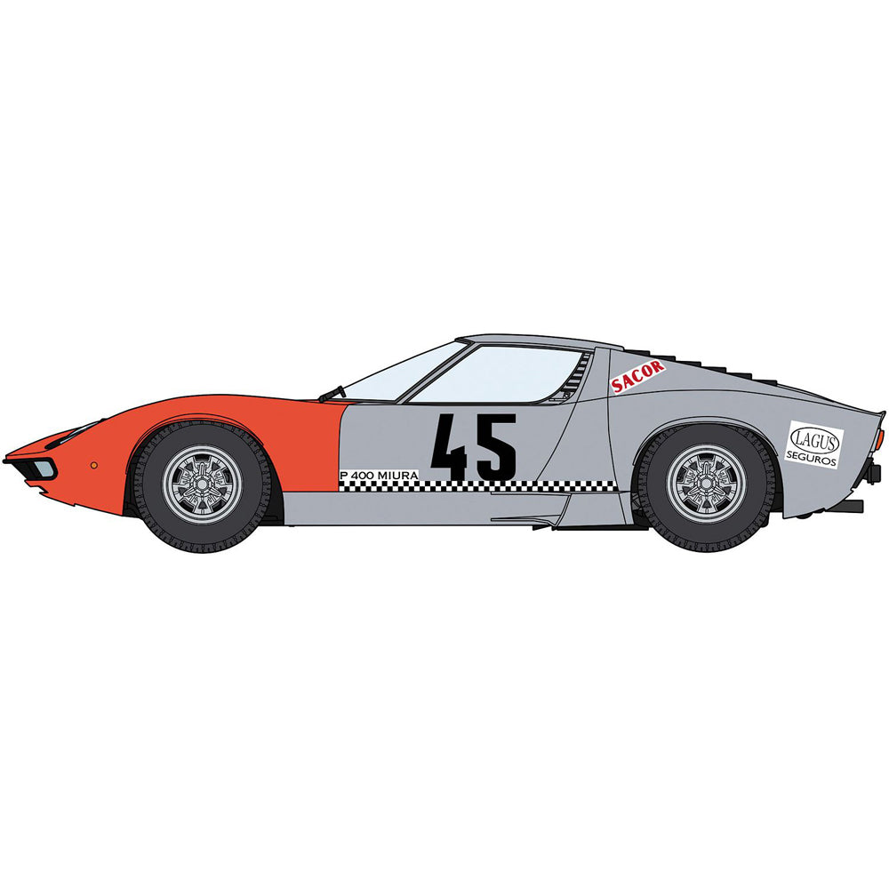 Lamborghini Miura P400 1/24 Scale Model (1968 ACP GP)
