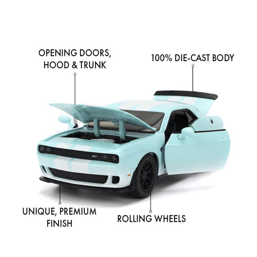 Pink Slips 1:24 Scale 2015 Dodge Challenger SRT Hellcat Vehicle