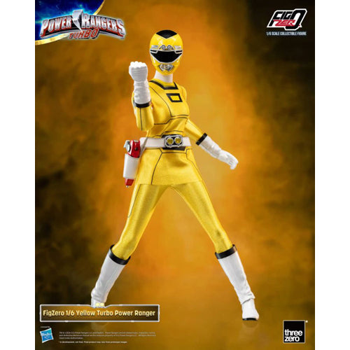 Power Rangers Turbo Yellow Turbo Ranger FigZERO 1:6 Scale Figure