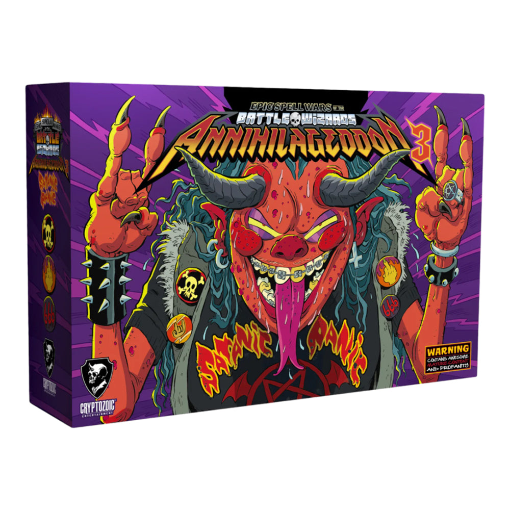 Epic Spell Wars Anihilageddon Satanic Panic Deck Building Game