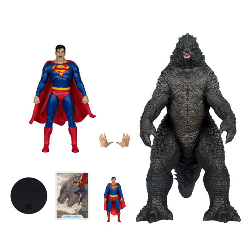 Justice League Monsterverse: Superman Vs Godzilla Figure 2pk