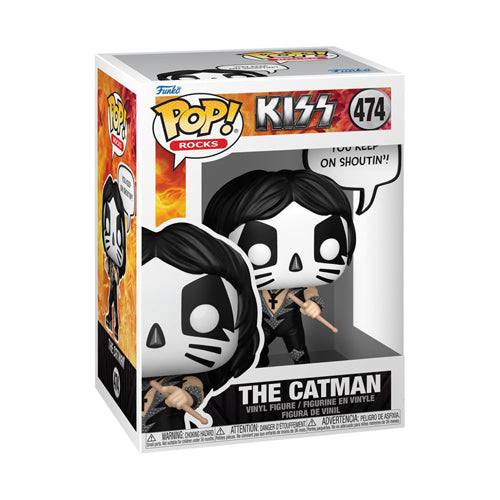 KISS The Catman Rock & Roll All Night Pop! Vinyl Sayings