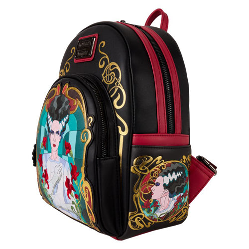 The Bride of Frankenstein Stained Glass Mini Backpack