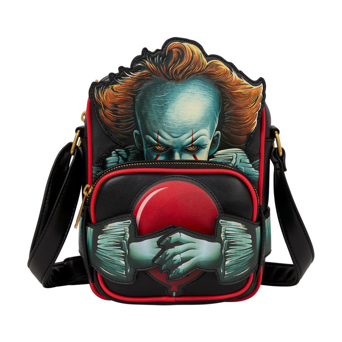 It: Chapter 2 Pennywise Crossbuddies Bag with Coin Bag