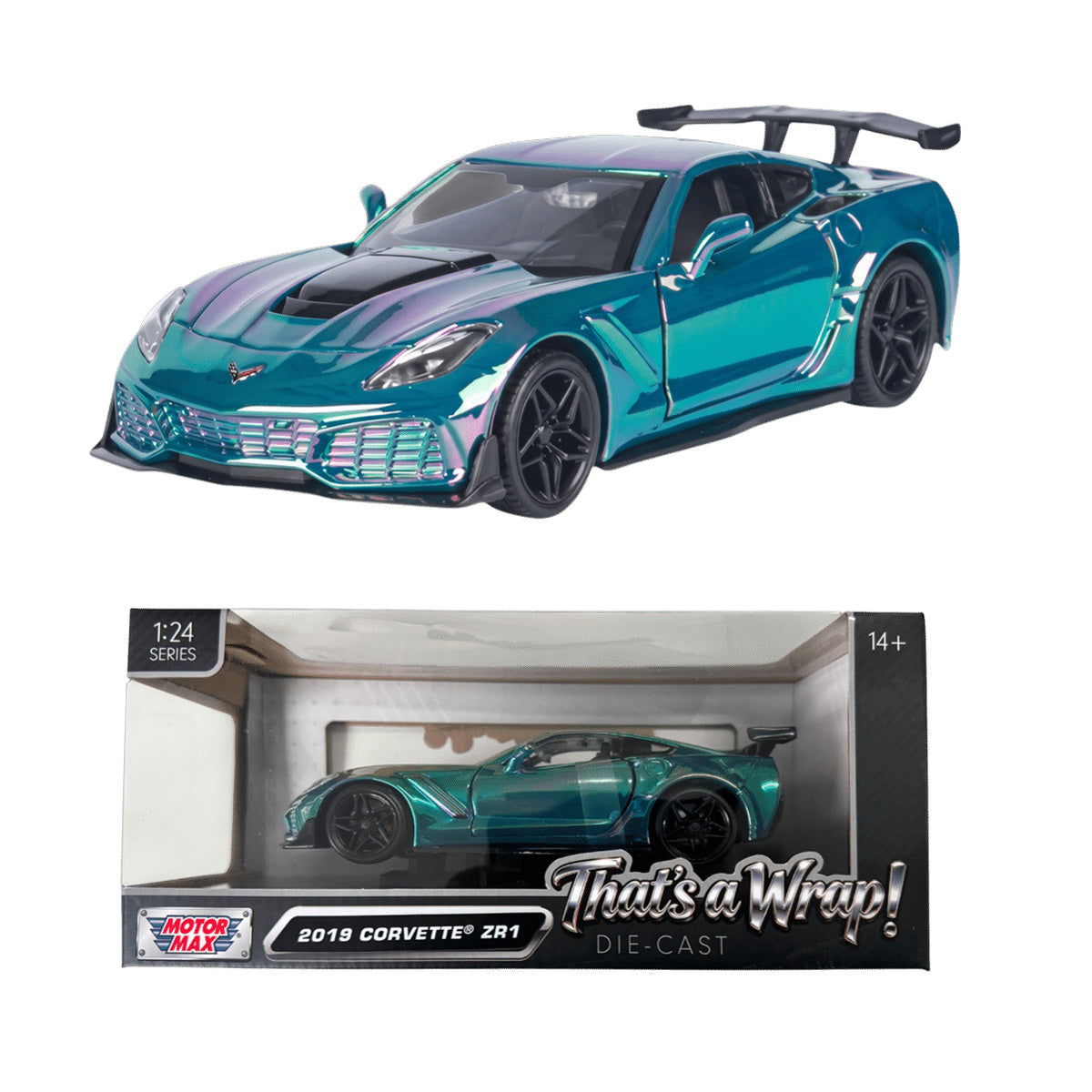That’s A Wrap! 2019 Corvette ZR1 1:24 Scale Diecast Vehicle