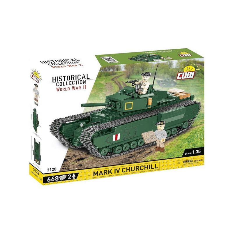 World War 2 Mark IV Churchill (668 Pcs)
