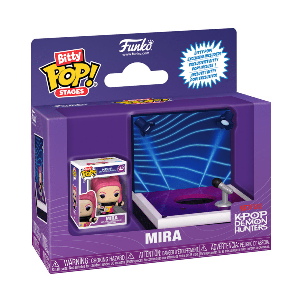 KPop Demon Hunters Mira Bitty Pop! Stage