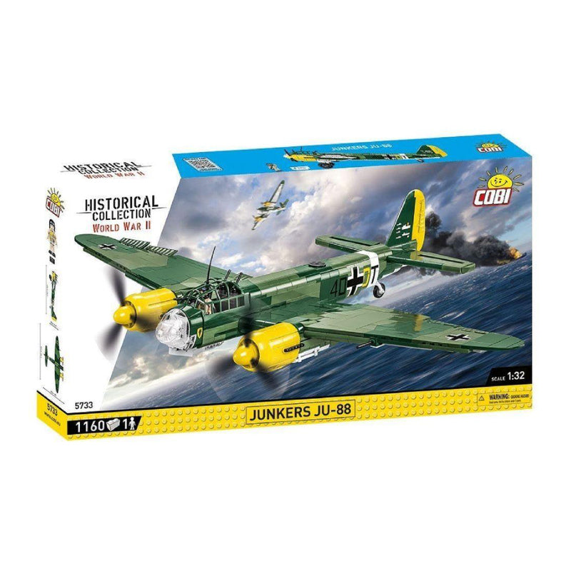 World War 2 Junkers Ju-88 (1160 Piece Kit)