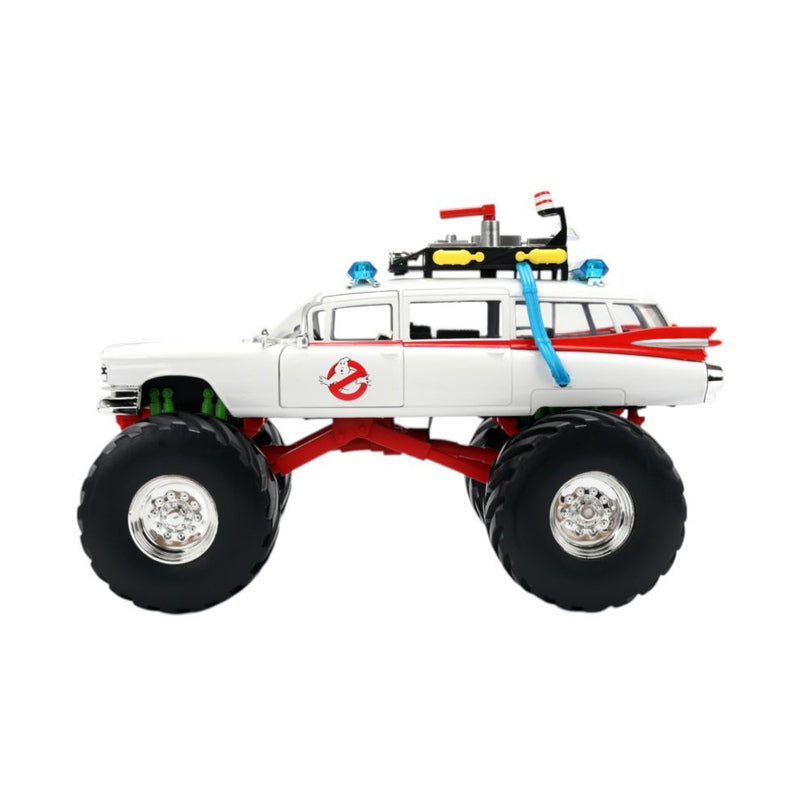 Ghostbusters Ecto-1 Monster Truck 1:24 Scale Diecast Vehicle