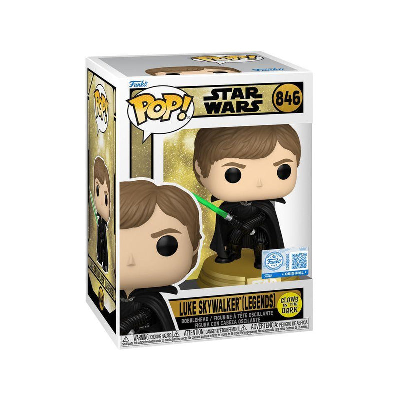 Star Wars: Legends Luke Skywalker US Exclusive Glow Pop!