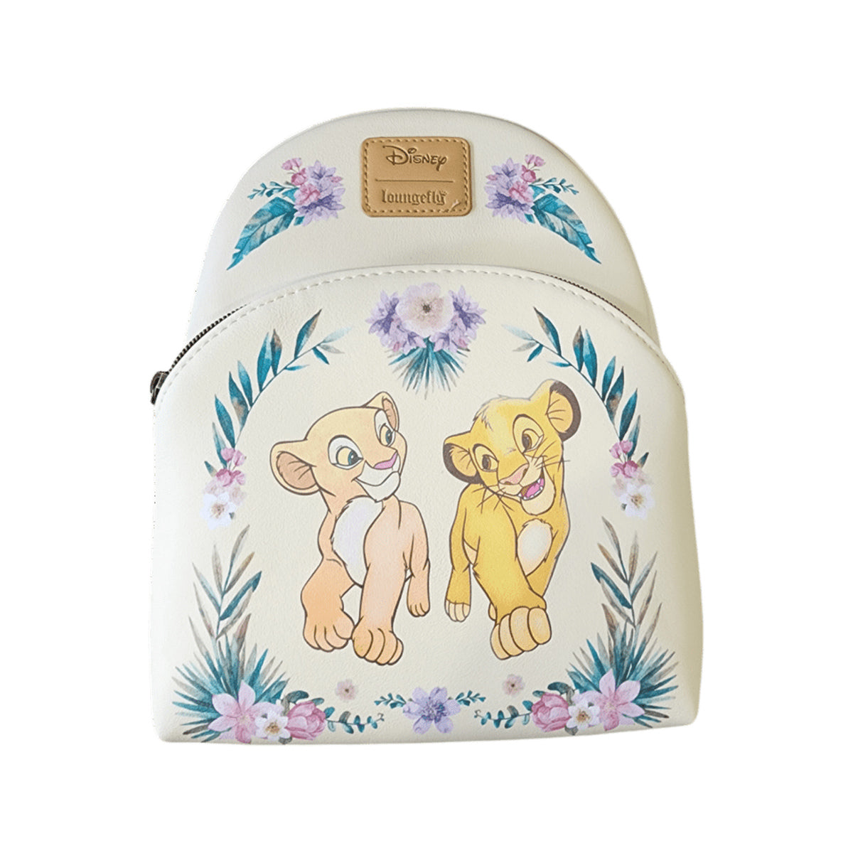 Lion King 1994 Simba & Nala Floral US Exc. Mini Backpack
