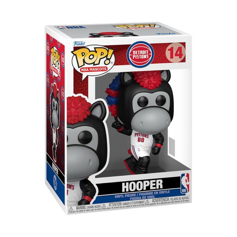 NBA: Mascots Hooper (Detroit Pistons) Pop! Vinyl