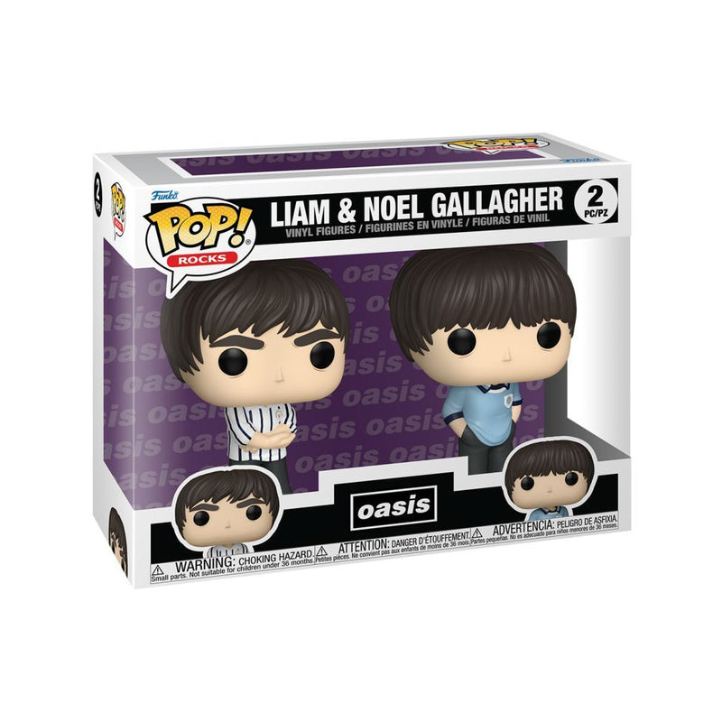 Oasis Liam & Noel Gallagher Pop! Vinyl 2 PackK