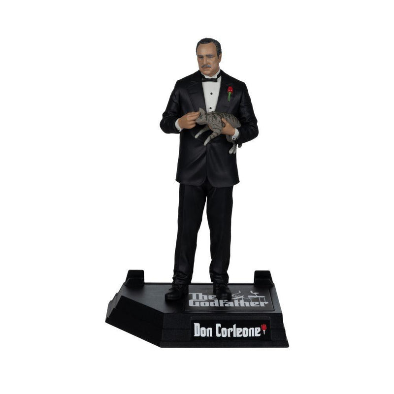 The Godfather Don Corleone Movie Maniacs 6" Posed Figure