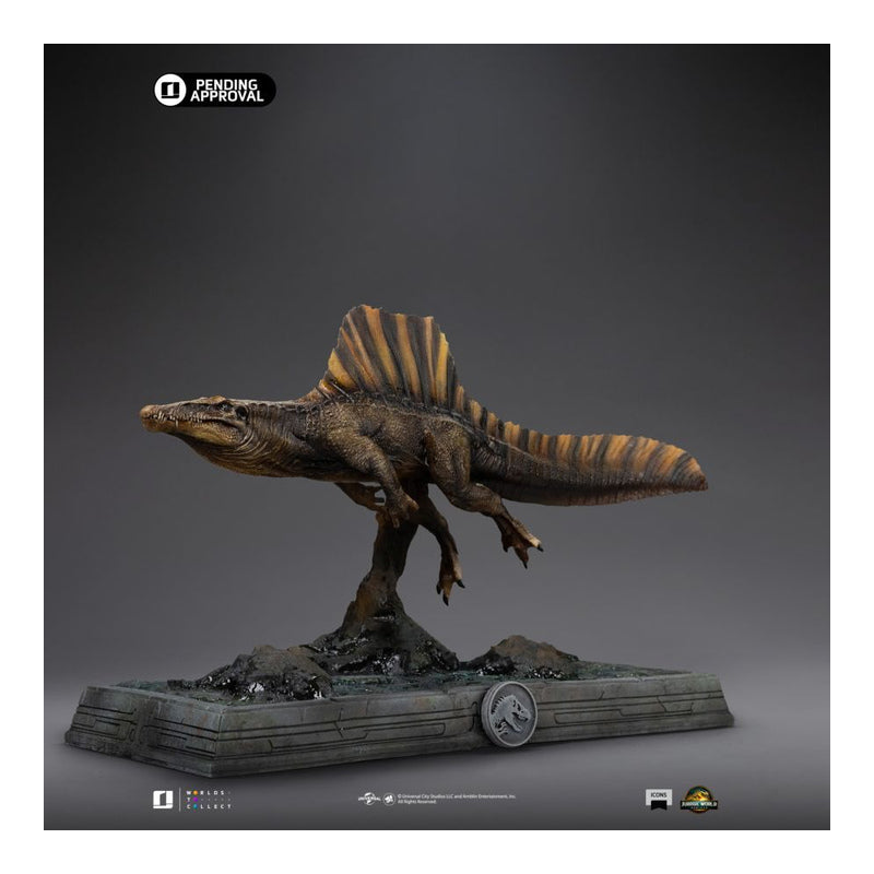 Jurassic Park Spinosaurus Icons Statue