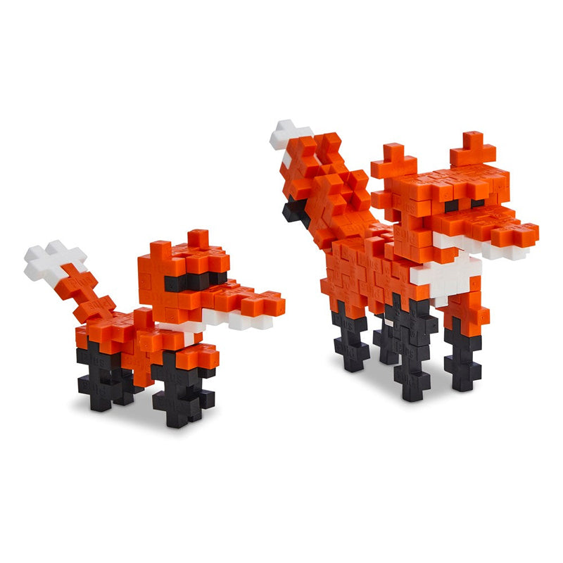 Plus-Plus Red Fox Building Blocks Tube 100pcs