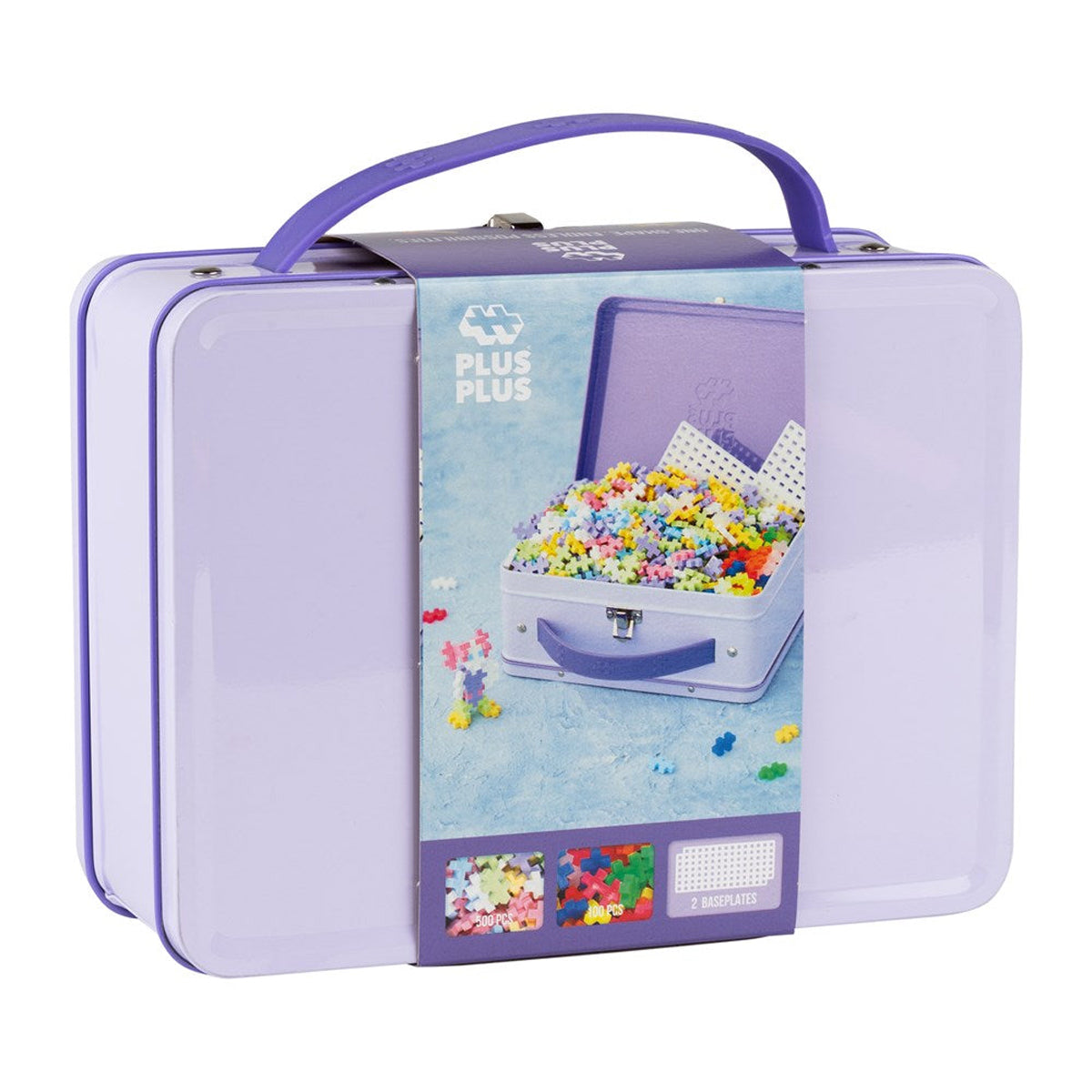 Plus-Plus Metal Suitcase Metal 600pcs