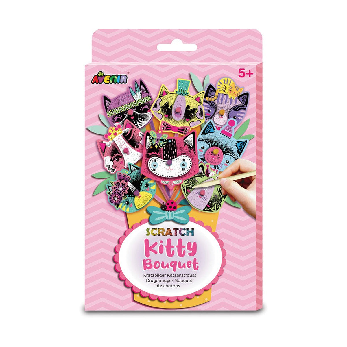 Avenir Bouquet Scratch Art Kit