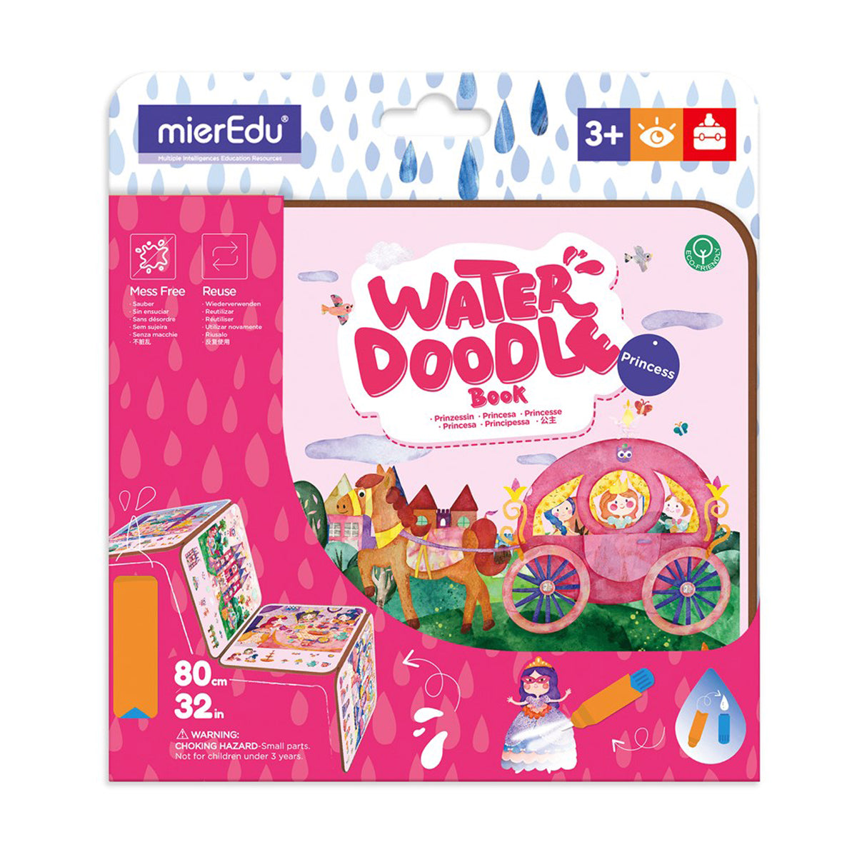 mierEdu Water Doodle Book