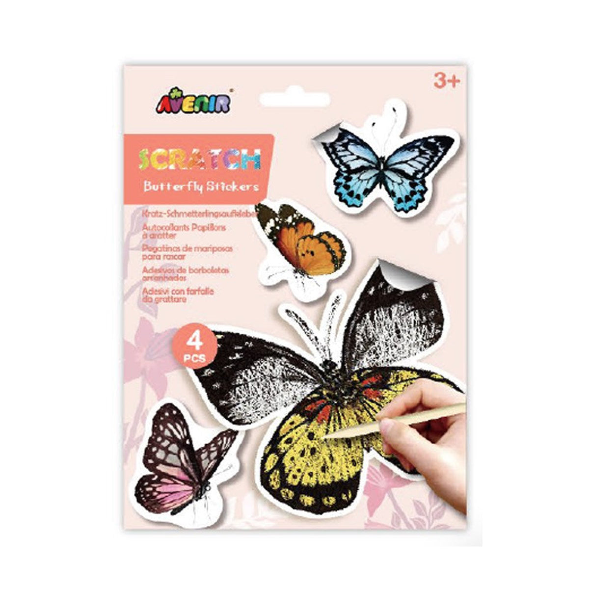Avenir Scratch Stickers