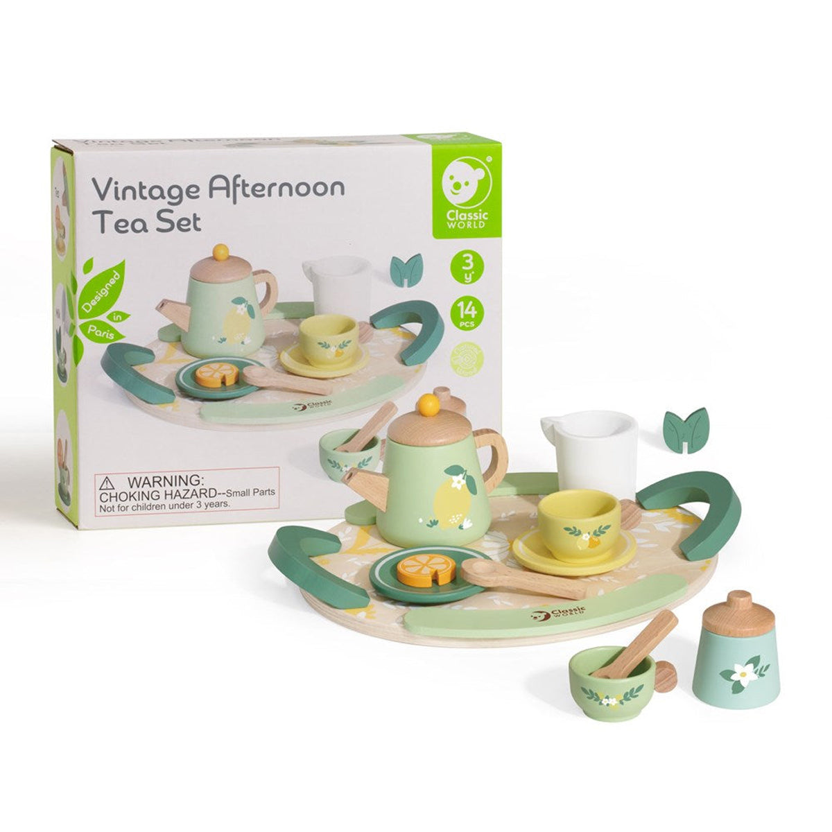 Classic World Vintage Afternoon Tea Set