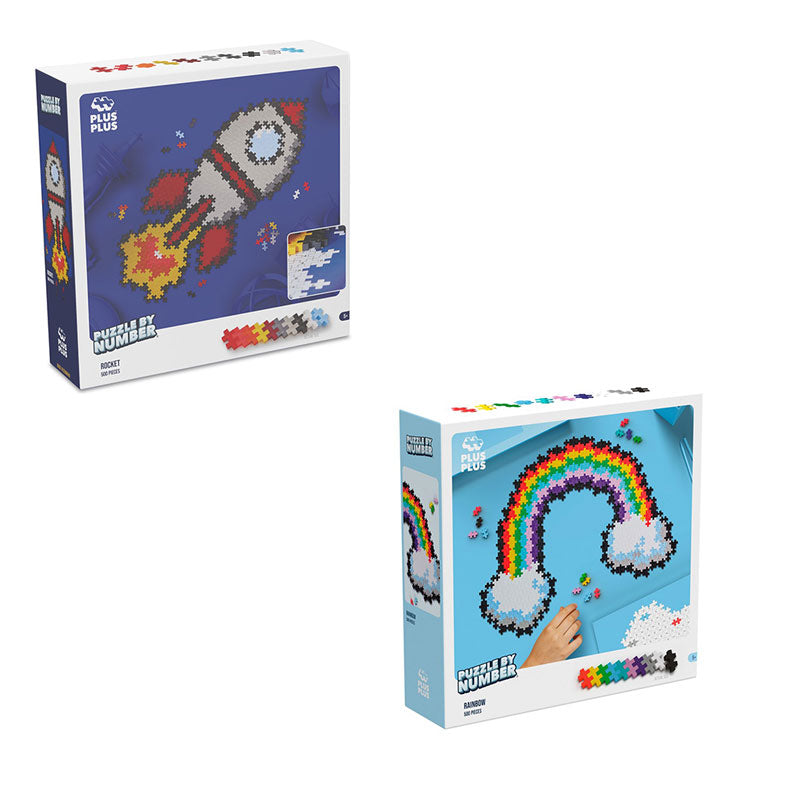 Plus-Plus Puzzle by Number 500pcs