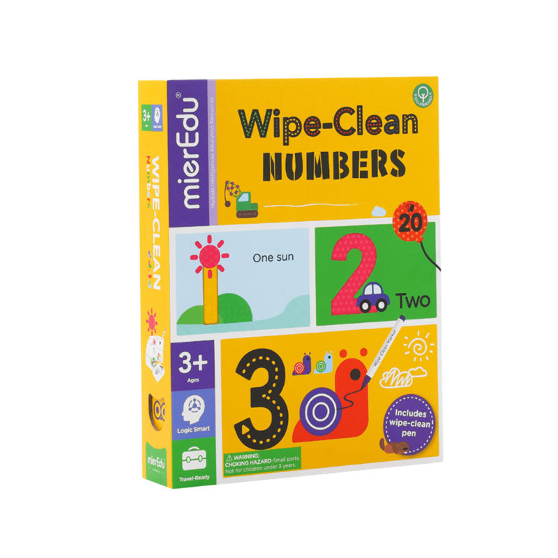 mierEdu Wipe Clean Activity Set