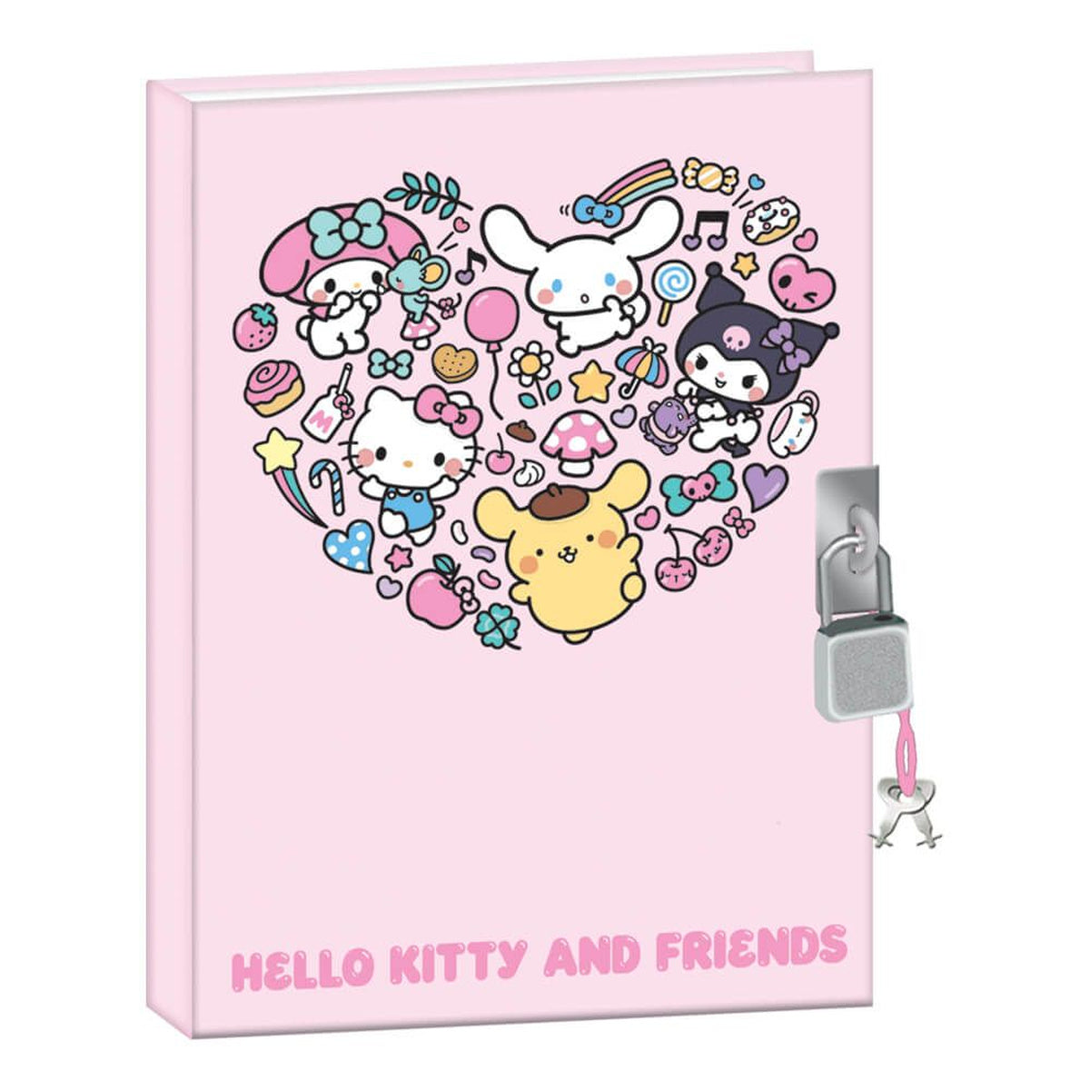Hello Kitty My Favourite Days Lockable Diary