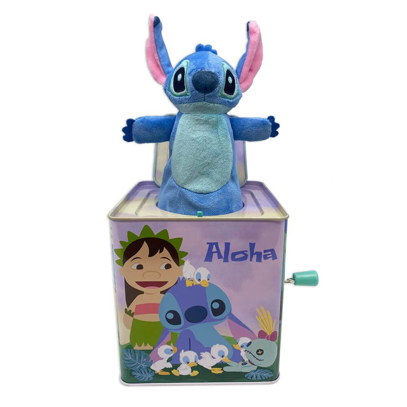 Stitch Jack-in-the-Box Toy