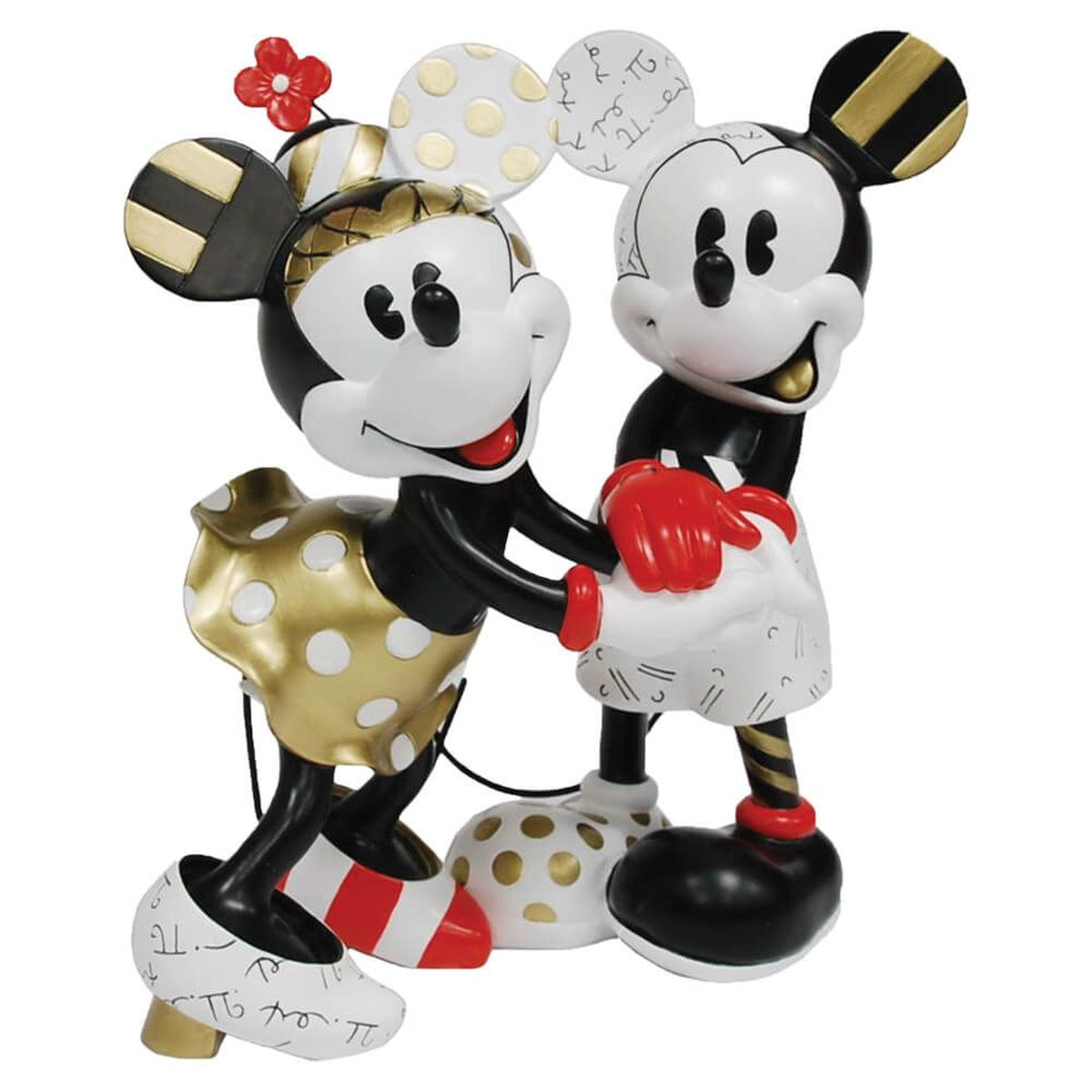 Midas Mickey & Minnie Large Figurine