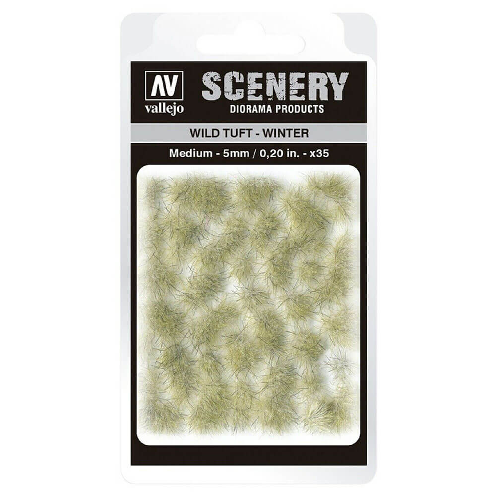 Vallejo cenário em miniatura de tufos selvagens