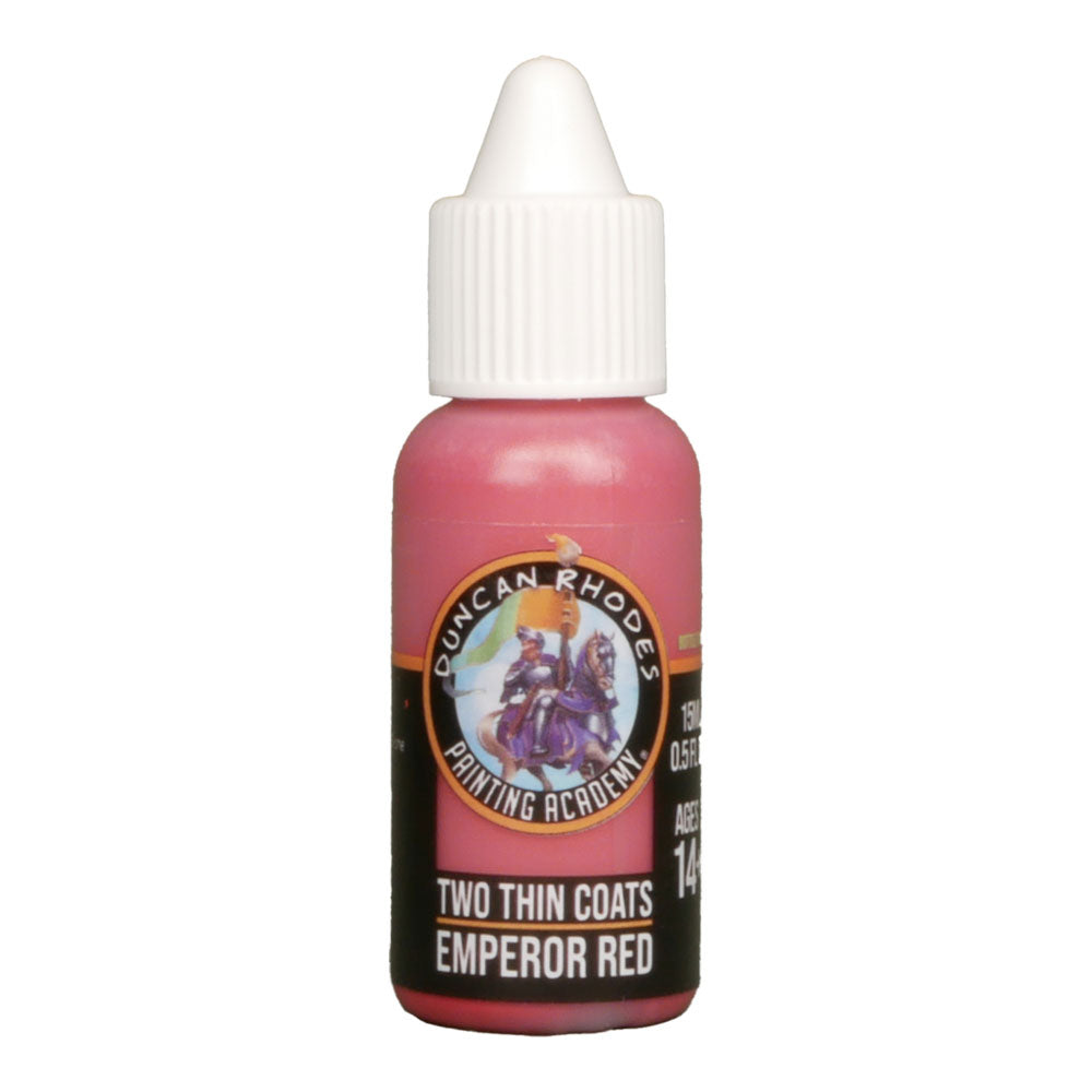 Two Thin Coats Acrylic Paint 15mL (Red)