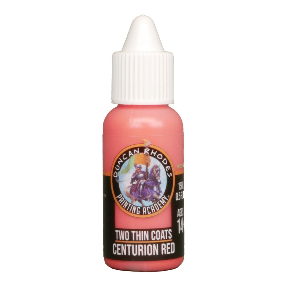 Two Thin Coats Acrylic Paint 15mL (Red)