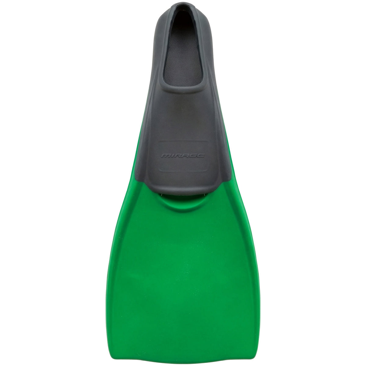 Long Blade Rubber Fins Medium (Green)