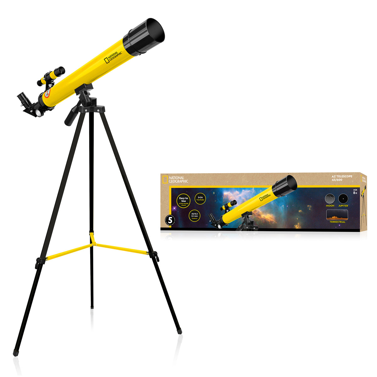 National Geographic 45/600 Telescope with AZ Mount
