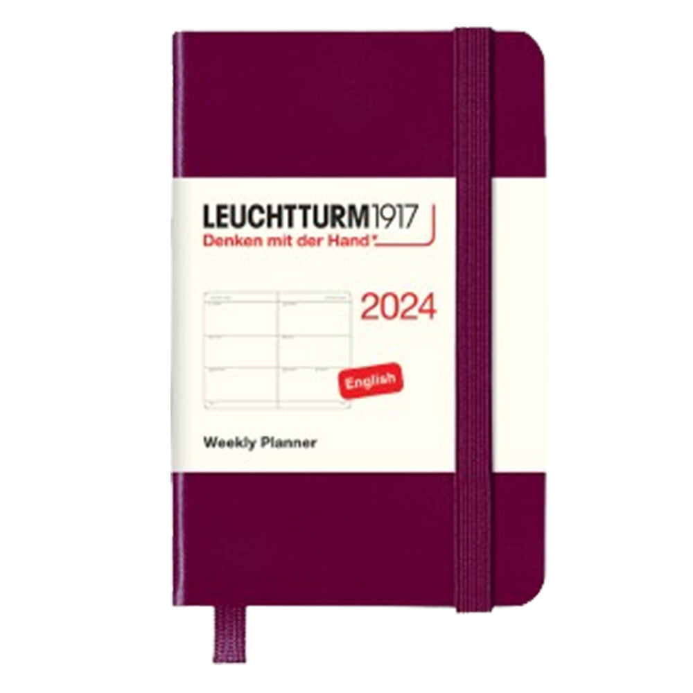 Leuchtturm 2024 A7 ukentlig mini -planlegger