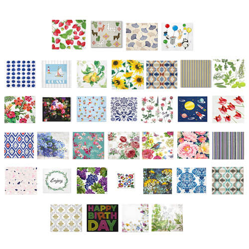 Paw Lunch Napkin 33cm (20pk)