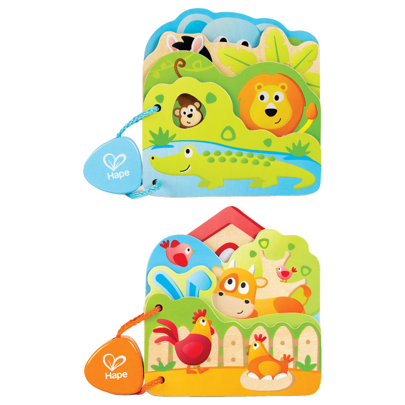 Hape Baby Animal Book