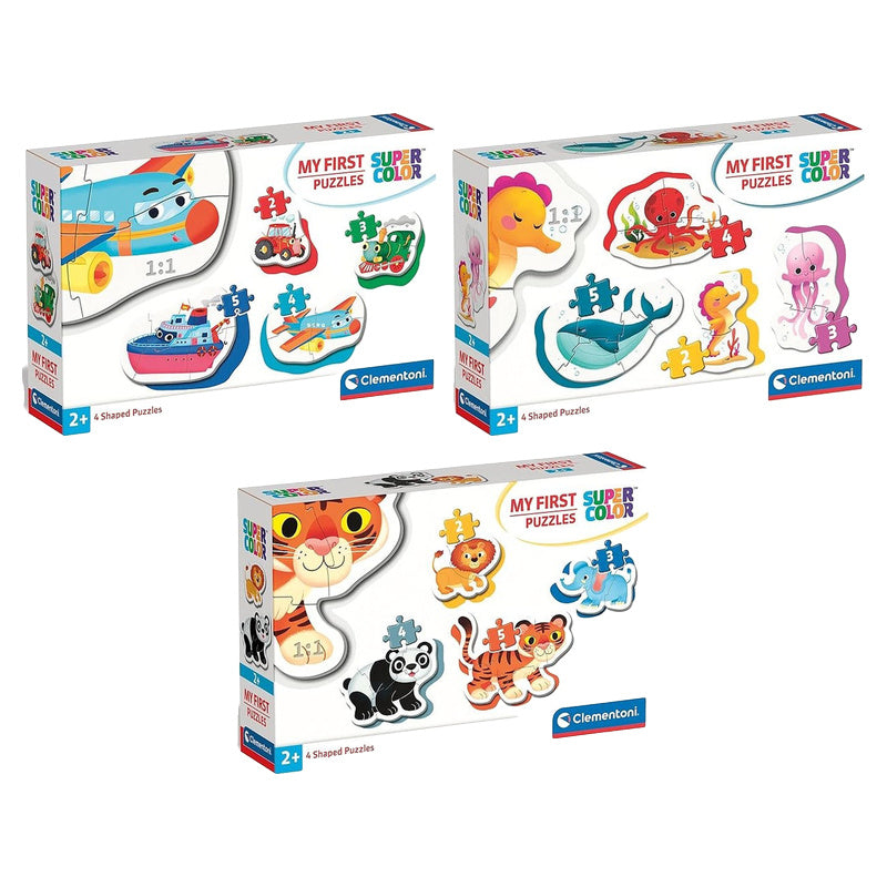 Clementoni My First Puzzles 4 Shaped Puzzles