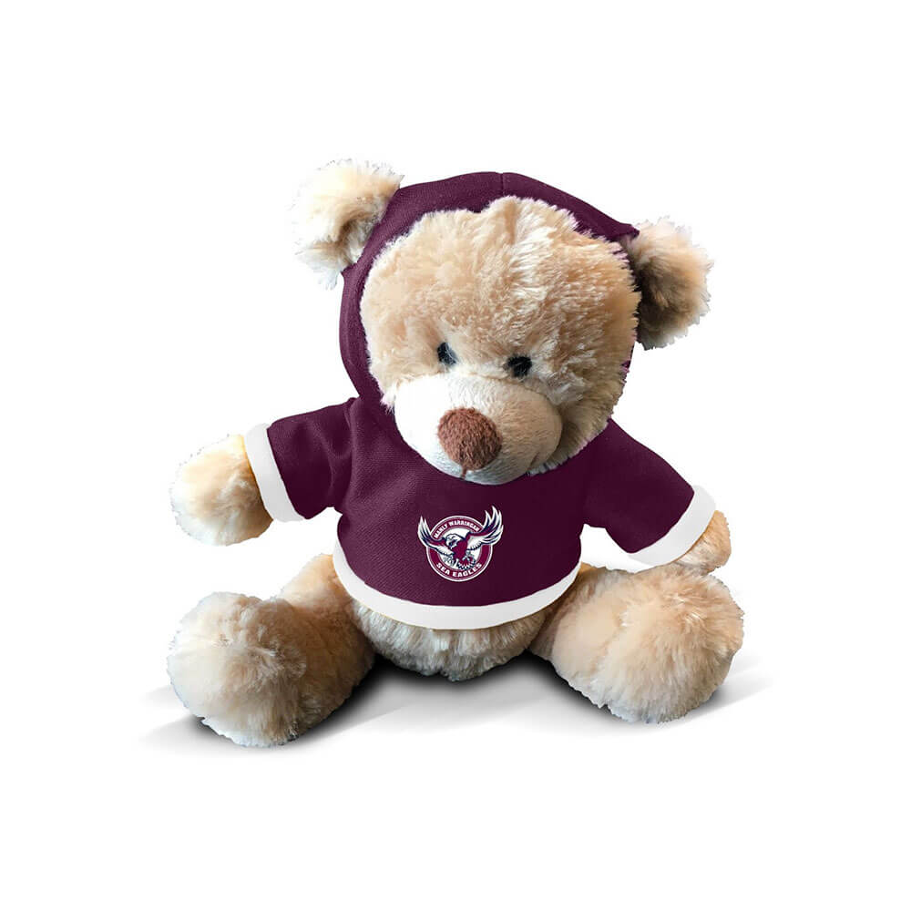 NRL Plush Teddy med hettegenser